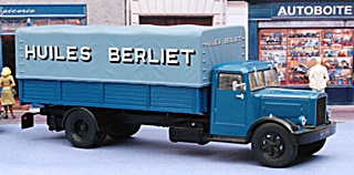 BERLIET GDR 7W HUILES 1949 1/43