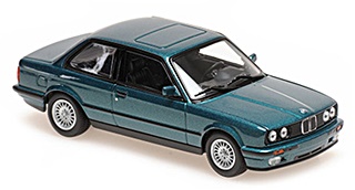 BMW SERIE 3 E30 VERTE 1986 1/43