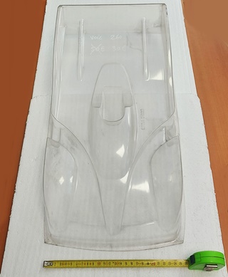 CARROSSERIE TRANSPARENTE PROTO 1/10