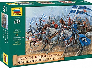 FRANCE CHEVALIERS 15EME SIECLE 1/72