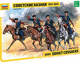 RUSSIE CAVALERIE COSAQUES 1941-1945 1/35