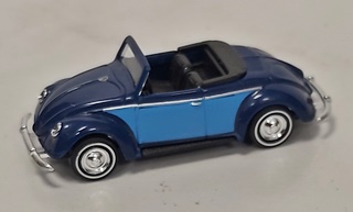 VOLKSWAGEN COX CAB BLEUE 1/87