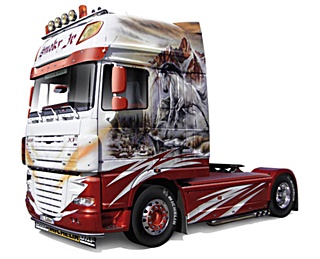 DAF XF105 SMOKY JR 1/24