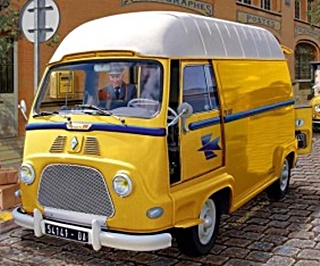 RENAULT ESTAFETTE REHAUSSEE 1/24