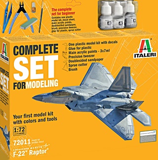 LOCKHEED F22 RAPTOR EN SET 1/72