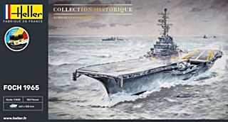PORTE AVIONS FOCH EN SET 1/400