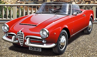 ALFA ROMEO GIULIETTA SPIDER 1300 1/24