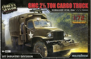 USA GMC 2 1/2 TON CARGO NORMANDIE 1944 1/72