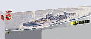 CROISEUR HMS BELFAST 1/600