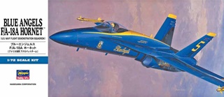 MC DONNELL DOUGLAS F/A 18A HORNET BLUE ANGELS 1/72