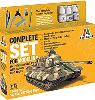 ALLEMAGNE SDKFZ 182 KING TIGER EN LOT 1/35