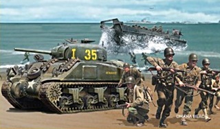 USA OPERATION OMAHA BEACH  1/72