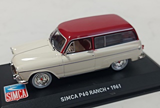 SIMCA ARONDE P60 RANCH 1961 1/43