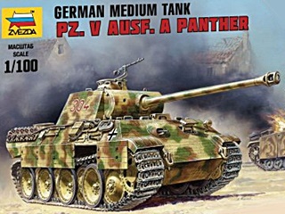 ALLEMAGNE PANZER V G PANTHER 1/100