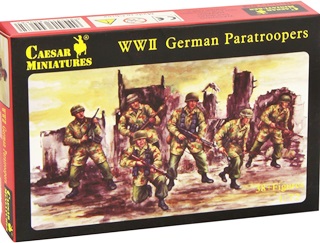 ALLEMAGNE PARACHUTISTES WWII 1/72