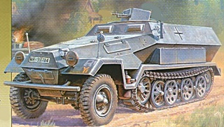 ALLEMAGNE SDKFZ 251/1 SERIE B 1/35