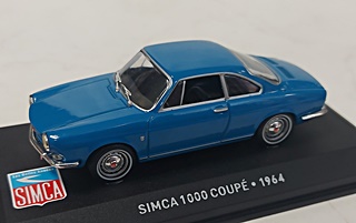 SIMCA 1000 COUPE 1964 1/43