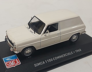 SIMCA 1100 COMMERCIALE 1968 1/43