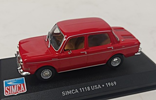 SIMCA 1118 USA 1969 1/43
