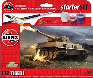 ALLEMAGNE TIGER 1 EN SET 1/72