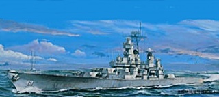 CUIRASSIE BB61 IOWA 1984 1/700
