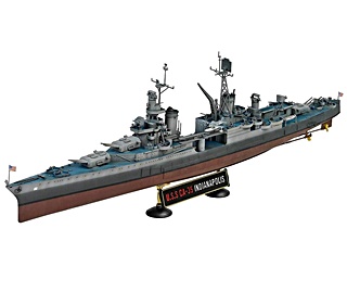 CUIRASSE USS INDIANAPOLIS 1/350