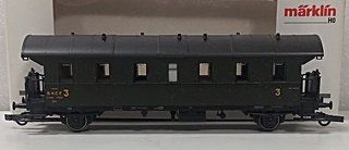 VOITURE 3CL SNCF 1/87