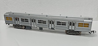 - VOITURE METROLOR INOX 1/87