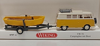 VOLKSWAGEN T1 ET BATEAU 1/87